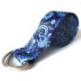 Farbmuster Stretchband Yoga Stretchband, Größe: 185 x 3,8 cm (blau)