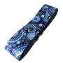 Couleur Match Stretch Band Yoga Stretch Band, taille: 185 x 3,8 cm (bleu)