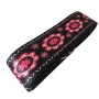 Farbmuster Stretchband Yoga Stretchband, Größe: 185 x 3,8 cm (schwarz)