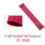 5 sur 1 Force Gradient Latex Elastic Ring Resistance Bandle (Gradient rose 5 pièces)