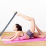 Digitalsegmentierte Tanz Yoga Stretch Band forming Körper unterstütztes Haltungstraining Widerstand Stretchband (Grau)