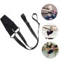 Leg Splits Trainer Elastic Stretch Band Dance Practice Tension Band(Black)