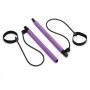 Pilates Stick Yoga Fitness Equipment Sports Stalling Band (Purple)