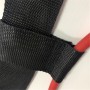 Тренировка ног Elastic Band Натуральная латексная йога эластичная полоса Fitness Supplies, Цвет: Черный 35 фунтов