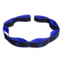 8 Gitter Yoga Stretch Band Dance Elastic Band Resistance Band (blau)