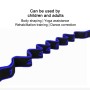 8 решетъчна йога разтягаща лента Dance Elastic Band Resistance Band (Blue)