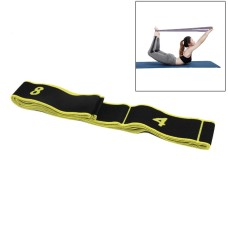 8 reticolo Yoga Stretch Band Dance Dance Band Band Resistance Band (Yellow)