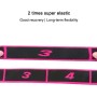 8 Gittery Yoga Stretch Band Dance Elastic Band Resistance Band (Roseate)