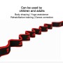 8 решетъчна йога разтягаща лента Dance Elastic Band Resistance Band (Red)