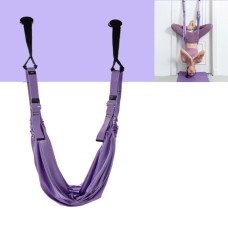 Air Speap Stretch Yoga -Gürtel Inverted Stretch Splits Backbending Trainer Yoga Seil (lila)