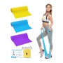 3 en 1 TPE Yoga Stretch Fitness Fitness Resistance Resistance Band Strength Training Band Set Band