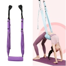 Hem Yoga Stretch Band Backbend Handstand Training Rope with Cushion, Specification: Purple