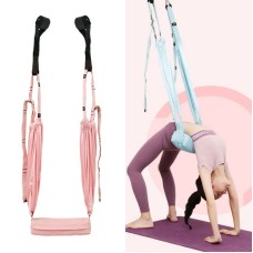 Home Yoga Stretch Band Backbend Handstand Training Rope With Cushion, Specification: Pink