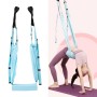 Home Yoga Stretch Band Backbend Handstand Training Rope with Cushion, Specification: Blue