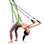 Home Yoga Stretch Band Backbend Training Stroning Cabina con Cushion, Especificación: con Drawstring Green