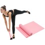 3 pcs Latex Yoga Stretch Elastic Band Resionder Resistance Band, Spécification: 1500x150x0.35 mm (rose cerise pur)