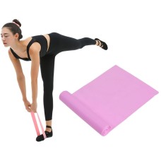 3 PCS Latex Yoga Stretch Elastic Belt Hip Squat Resistance Band, Specification: 1500x150x0.35mm (Pure Purple)