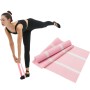 3 PCs Latex Yoga Stretch Elastic Belt Hip Squat Resistenzband, Spezifikation: 1500x150x0.35 mm (Zweifarbrosa)