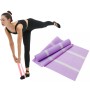 3 st latex yoga stretch elastisk bälte höft squat resistance band, specifikation: 1500x150x0.35mm (tvåfärgade lila)