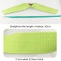 2 pezzi Yoga Stretch Belt Cotton Strip Strip (verde)