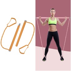 Home Pilates Bar Fitness Sports Elastic Rope Attrezzatura yoga multifunzionale (arancione)