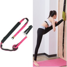 Backbend Handstand Split Dance Assist Belt Multifunctional Yoga Backbend Stretch Rope(Rose Red)
