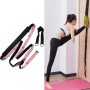 Backbend Handstand Split Dance Assist Belt Multifunctional Yoga Backbend Stretch Rope(Pink)
