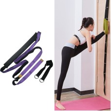 Backbend Handstand Split Dance Assist Belt Multifunctional Yoga Backbend Stretch Rope(Purple)
