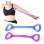 3 pcs Entrenamiento en casa Fitness Yoga Pull Rope Arm Arap Puller (púrpura)