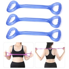 3 PCS Home Workout Fitness Yoga Pull Rope Arm Back Puller(Blue)