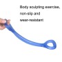 3 pcs entrenamiento en casa Fitness Yoga Pull Rope Arm Arap Puller (azul)