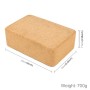 Forniture di fitness insipido verde naturale ad alta densità Forniture ausiliari Yoga Brick (marrone chiaro)