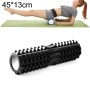 Yoga Pilates Fitness Eva Masaje de relajación muscular Roller, Tamaño: 45 cm x 13 cm (negro)