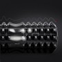 Jóga Pilates Fitness Eva Roller Muscle Relaxation Massage, Velikost: 45 cm x 13 cm (černá)