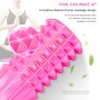 Yoga Pilates Fitness EVA Roller Muscle Relaxation Massage, Storlek: 45 cm x 13 cm (svart)