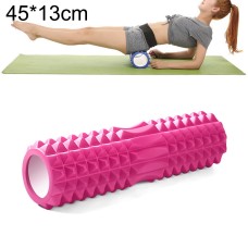 Yoga Pilates Fitness Eva Roller კუნთების დასვენების მასაჟი, ზომა: 45cm x 13cm (ვარდისფერი)
