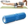 Yoga Pilates Fitness EVA Roller Muscle Relaxation Massage, Storlek: 45 cm x 13 cm (blå)