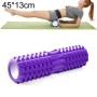 Jóga Pilates Fitness Eva Roller Muscle Relaxation Massage, Velikost: 45 cm x 13 cm (fialová)