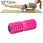 Yoga Pilates Fitness Eva Masaje de relajación muscular Roller, Tamaño: 33 cm x 13 cm (rosa)