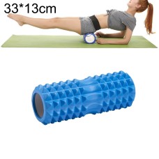Yoga Pilates Fitness EVA Roller Muscle Relaxation Massage, Size: 33cm x 13cm (Blue)