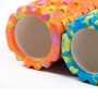 Yoga Pilates Fitness Foam Roller i hög densitet, slumpmässig färgleverans