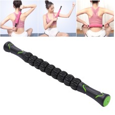 Relieving Muscle Soreness and Cramping Muscle Roller Stick Body Massage Roller(Black)