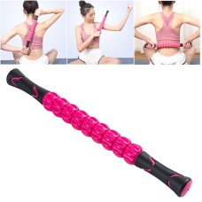 Relieving Muscle Soreness and Cramping Muscle Roller Stick Body Massage Roller(Pink)