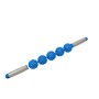 5 Ballmuskelmassage entspannen Sie Hedgehog Ball Yoga Stick Roller Stick (blau)