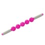 5 Ballmuskelmassage entspannen Sie Hedgehog Ball Yoga Stick Roller Stick (rosa)