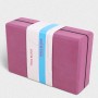 Two-color High-Density EVA Weighted Yoga Bricks Yoga Aids Dance Practice Bricks(Dark Purple)