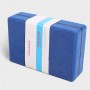 Tvåfärgad högdensitet Eva Weighted Yoga Bricks Yoga AIDS Dance Practice Bricks (Navy Blue)