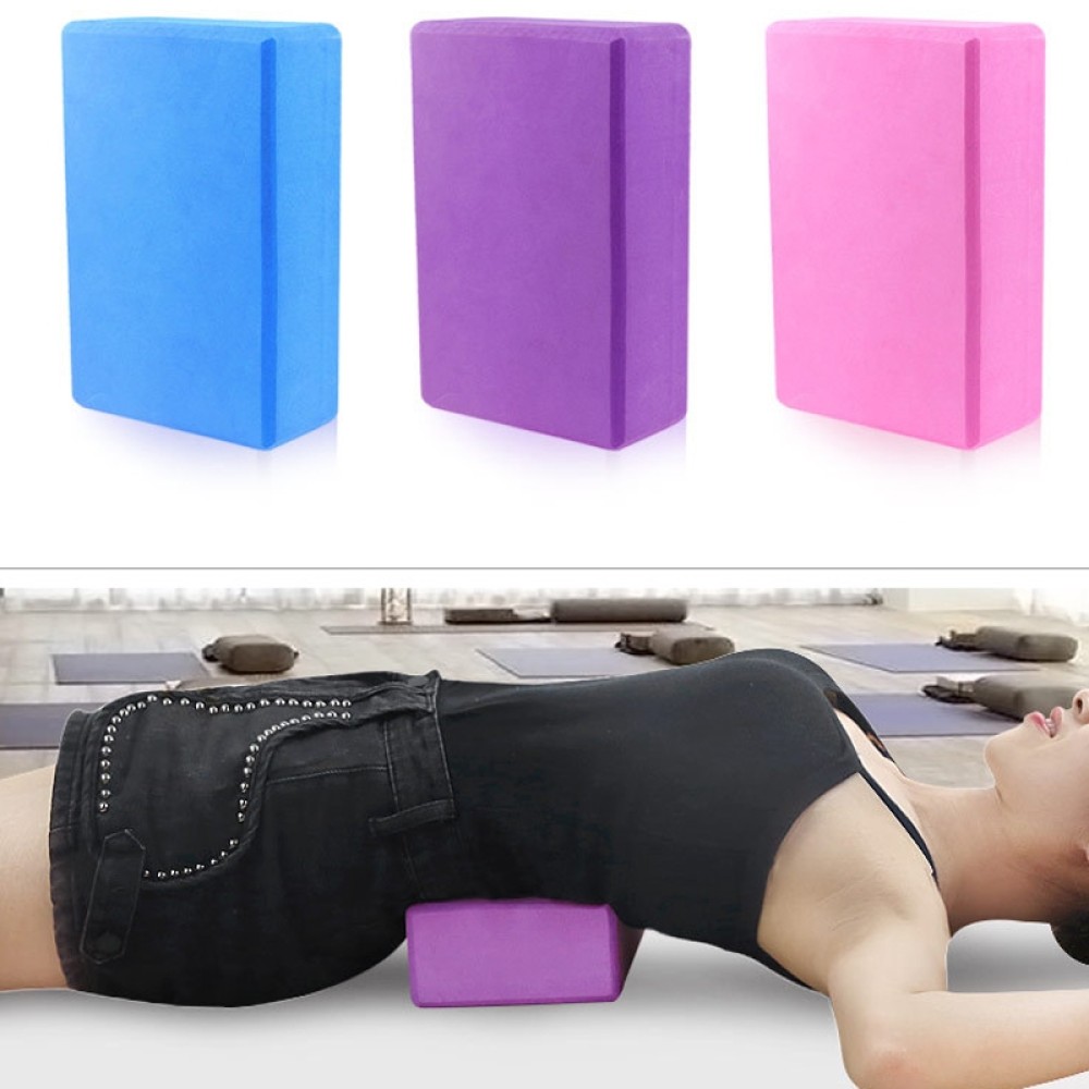 EVA Anti-slip Anti-compression Yoga Fitness Brick(Princess Pink)