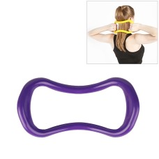 Smooth Yoga Pilates Magic Circle Fascia Stretching Training Ring(Purple)
