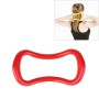 Smooth Yoga Pilates Magic Circle Fascia Stiring Training Ring (Rose Red)